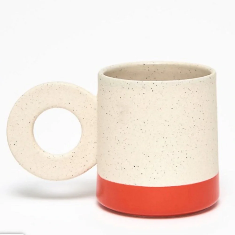 Paper Source Donut Mug Speckle